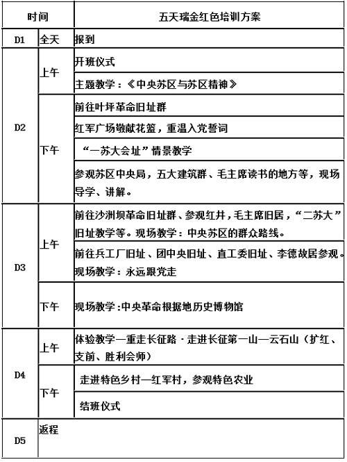 瑞金紅色拓展機構(gòu)推薦_瑞金紅色培訓(xùn)課程介紹